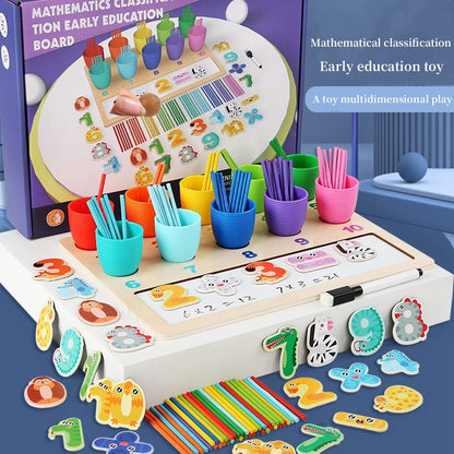 Math Enlightenment Teaching Aids: Children's Color Matching Toys