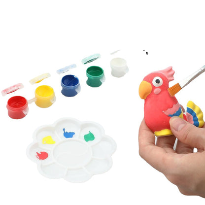 "Creative Painting Fun with Children's Plaster DIY Set"