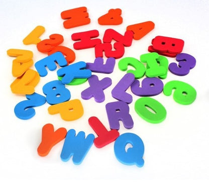 36PCS Letters & Numbers Educational Bath Toy Set