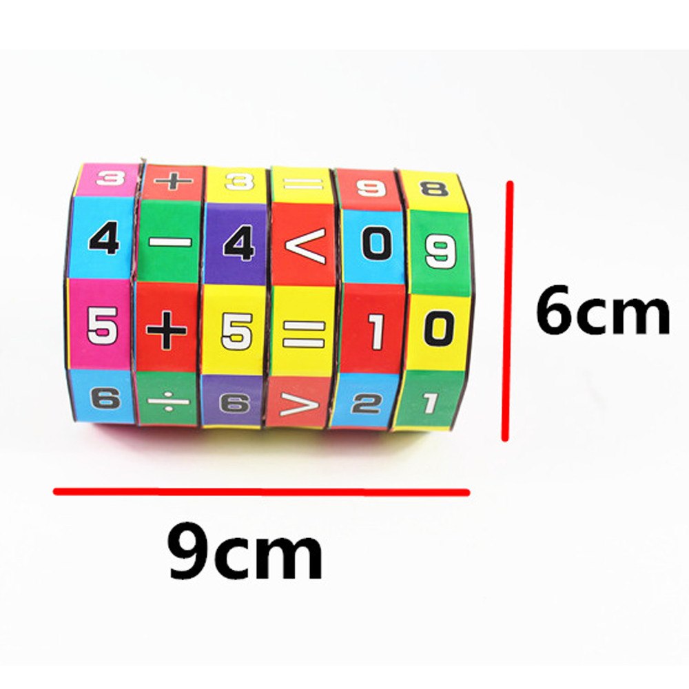 Intelligent Digital Cube: Educational Math Puzzle Game for Children
