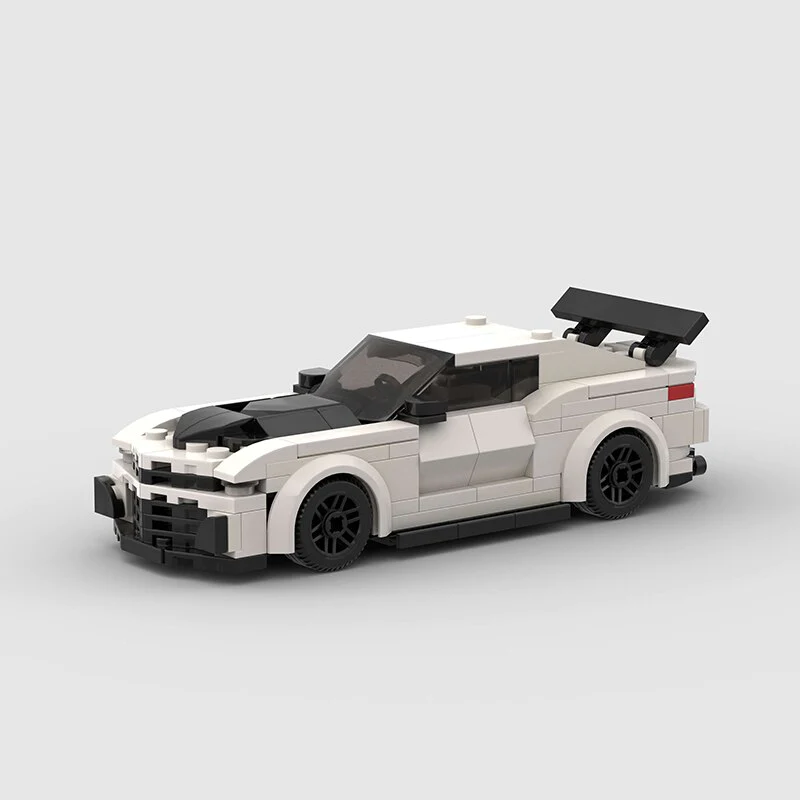 Sports Car Building Blocks MOC Toy