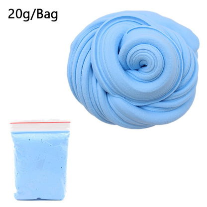 Fluffy Foam Slime Clay Ball Supplies DIY Light Soft Cotton Charms Slime Fruit Kit Cloud Craft Anti-stress Kids Toys for Children