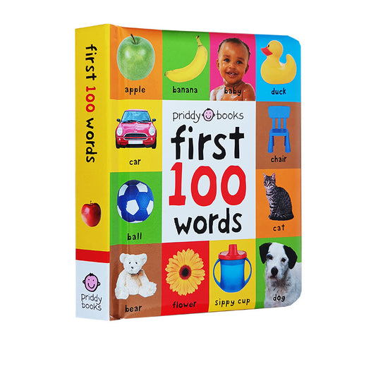 First 100 Words: English Original Cardboard Book for Children