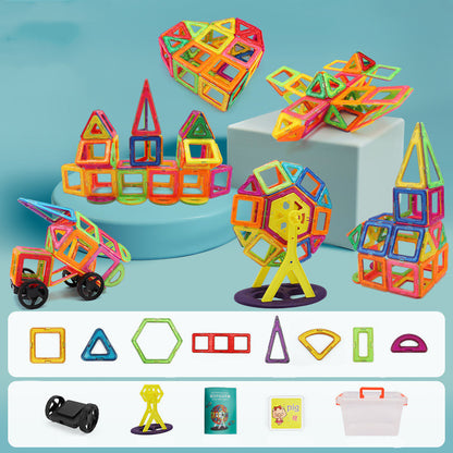 Magnetic Piece Building Blocks Kit for Kids