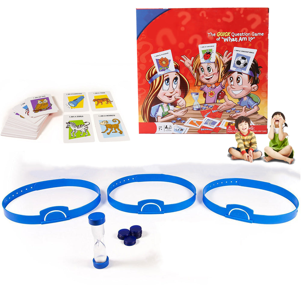 What Am I Cards Guessing Board Game Funny Gadgets Novelty Toys Children
