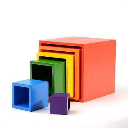 Jigsaw Puzzle Large 12-piece Arch Bridge Rainbow Building Blocks Early Childhood Education Toys