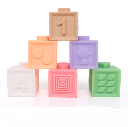 Soft building blocks, relief blocks