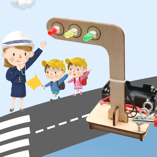DIY Traffic Light: STEM Educational Toy