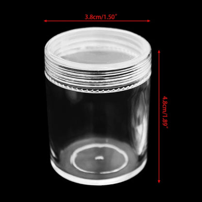 100ML Transparent Storage Container for Clay, Playdough, Slime