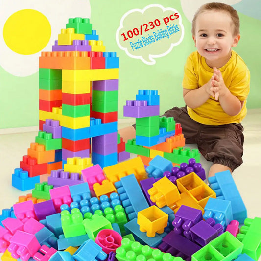 100/230 PCS Educational Building Blocks Kit – Engineering & Science