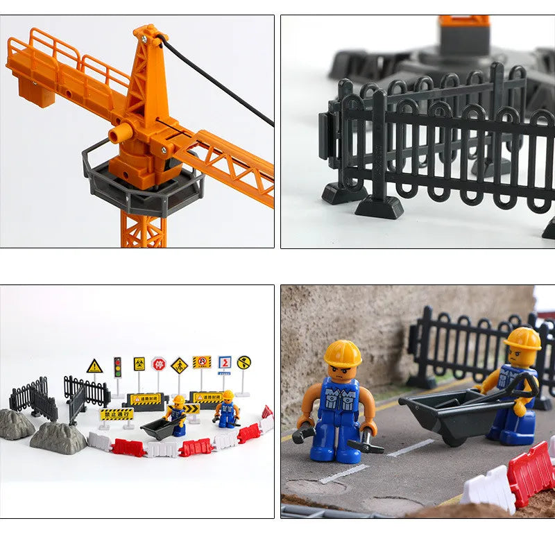 1:100 Simulation Tower Crane Model