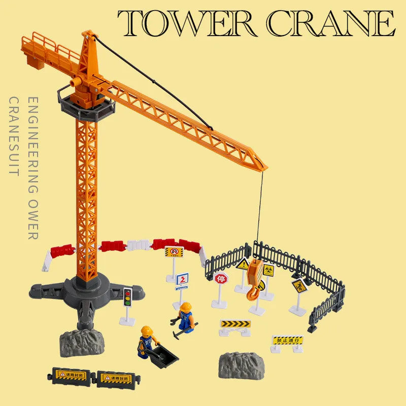 1:100 Simulation Tower Crane Model