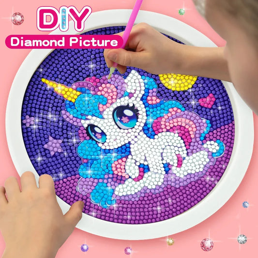 Cute Unicorn 5D Diamond Painting Set – DIY Craft Kit