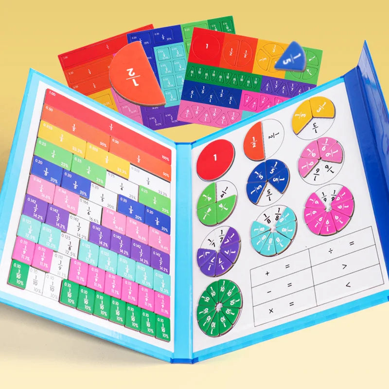 Montessori Fraction Learning Toy