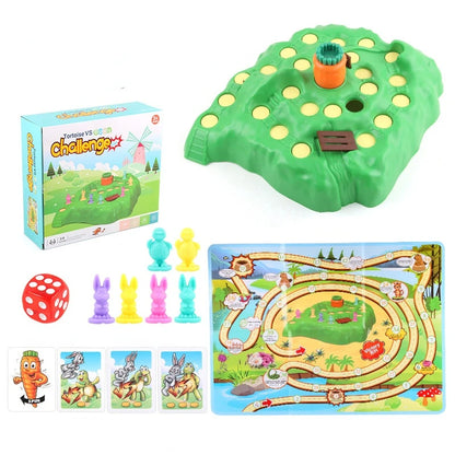 Tortoise and Rabbit Race Board Game