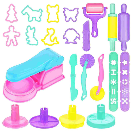 Dough Tools Animal Mold Kit – Kids Clay Playdough Baking Set