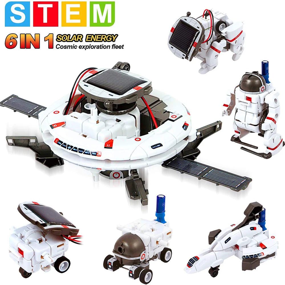 13-in-1 Solar Robot Kit – STEM Educational Toy for Kids