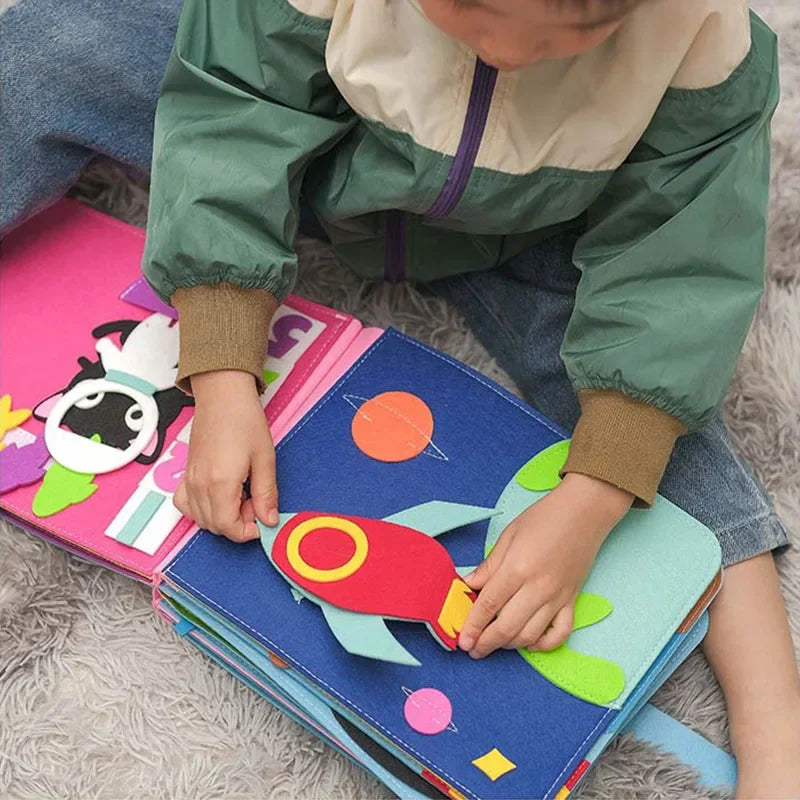 Montessori Felt Cloth Quiet Book