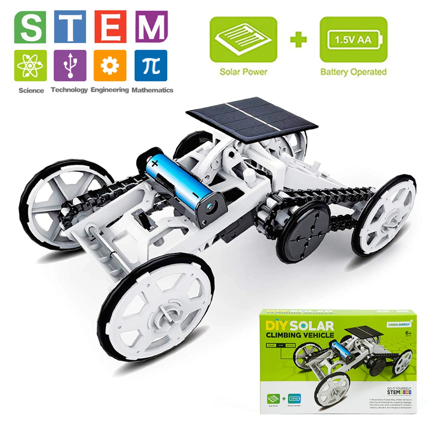 13-in-1 Solar Robot Kit – STEM Educational Toy for Kids