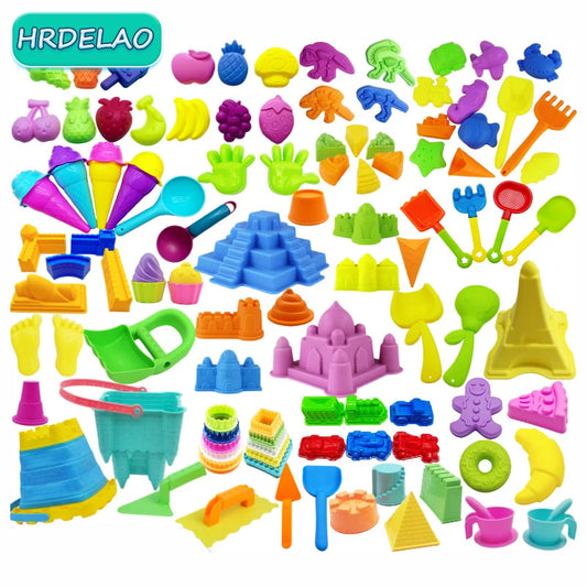 Baby DIY Slime & Clay Tool Set – Modeling Soft Clay Kit with Cutters & Molds