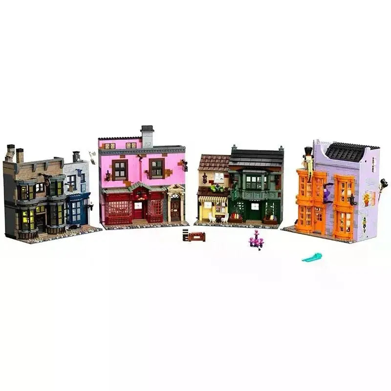 5544Pcs Diagon Alley Building Blocks – Classic Movie Series