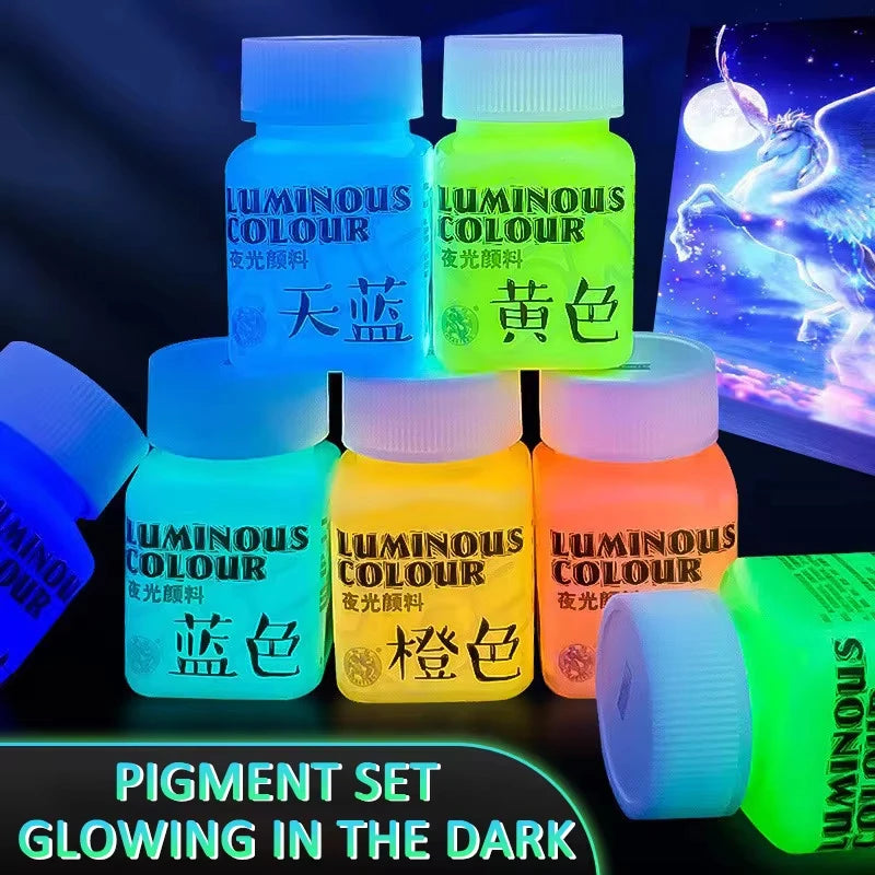 Haite Luminous Pigments – Waterproof Acrylic Fluorescent Paints