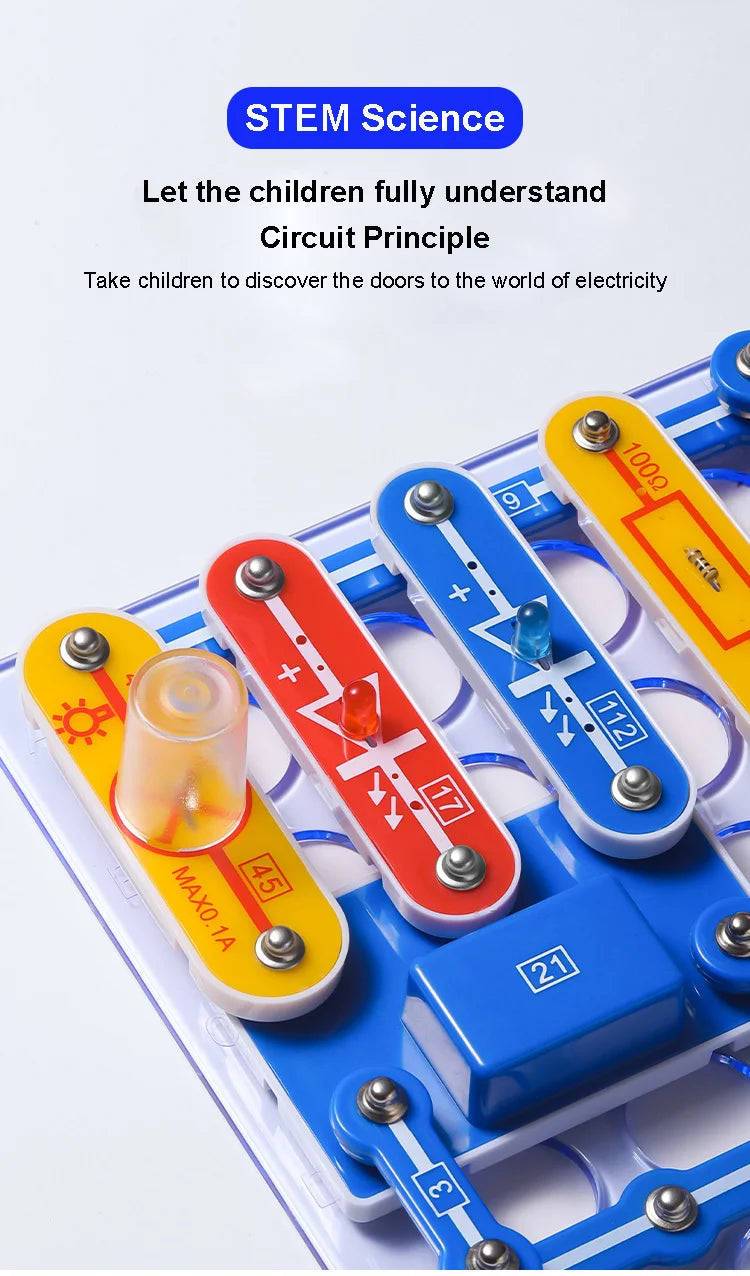 Circuit Electronic Blocks – STEM Science Kit for Students