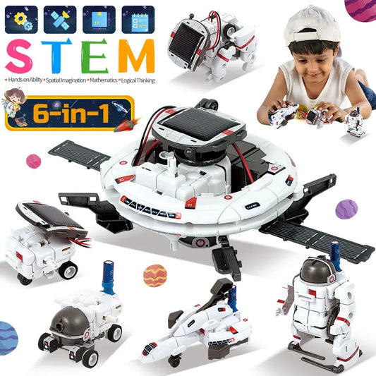 STEM Solar Robot Educational Kit – Science & Technology Toy