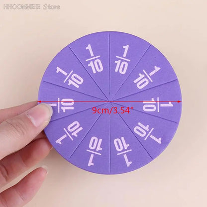 EVA Round Fraction Math Toy