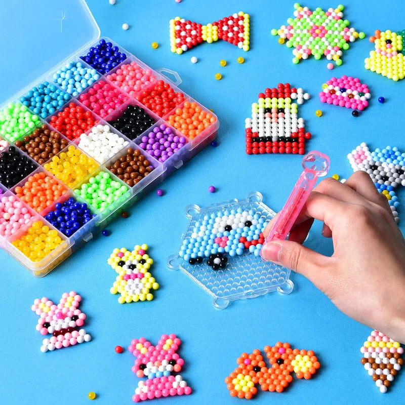 1000-Piece DIY Water Spray Beads Set – Craft Kit for Kids