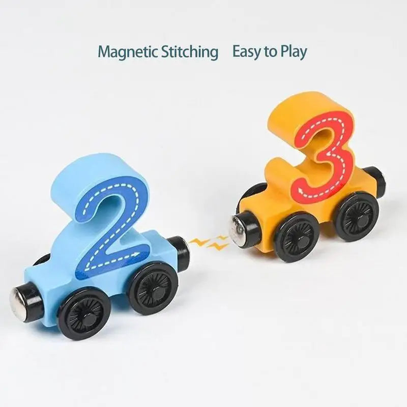 Number Train Toy - Early Education Counting & Calculation Blocks