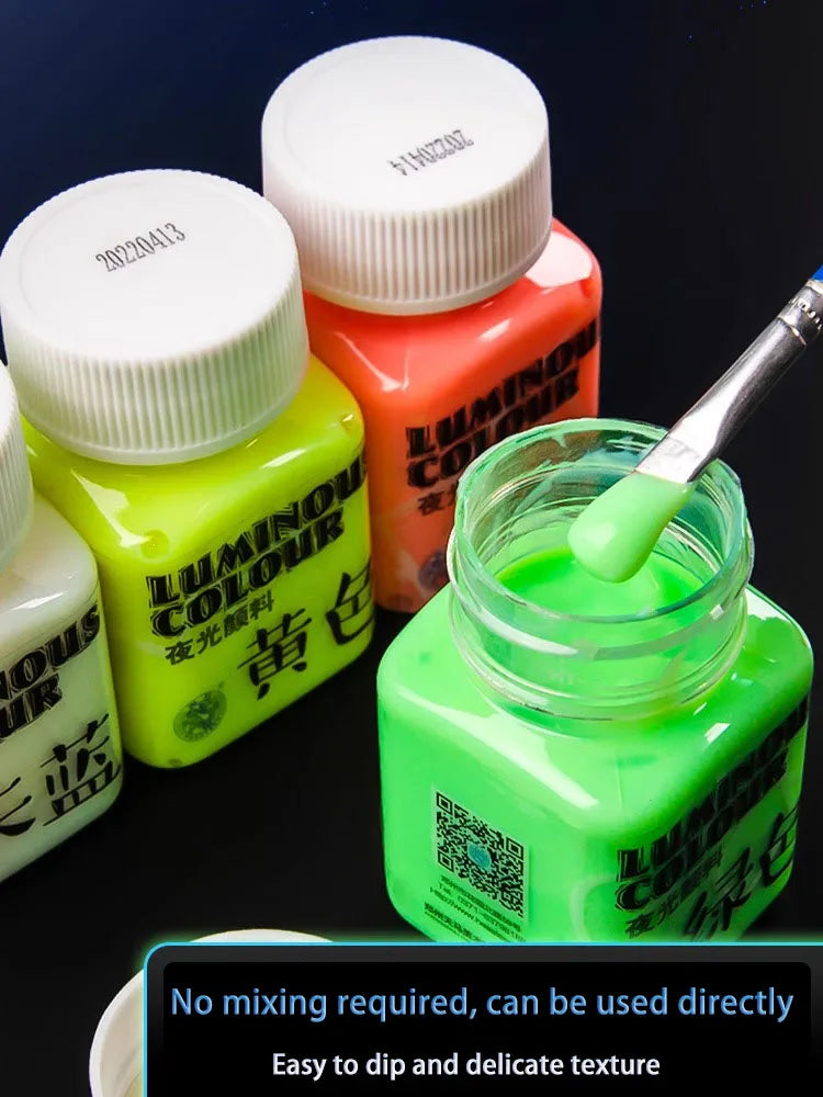 Haite Luminous Pigments – Waterproof Acrylic Fluorescent Paints