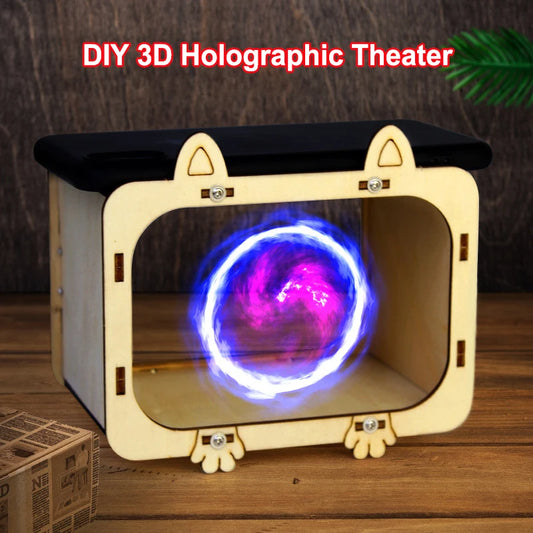 DIY 3D Holographic Theater Projector – Educational Technology Toy