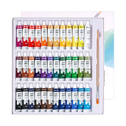 Gouache Paint Set – 5ml Tubes, Rich Pigments