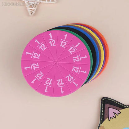 EVA Round Fraction Math Toy