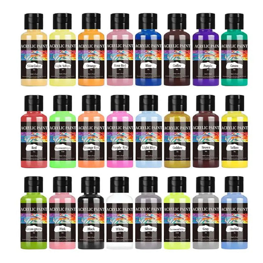 30ml Acrylic Paint – High-Quality Fabric & Leather Pigment