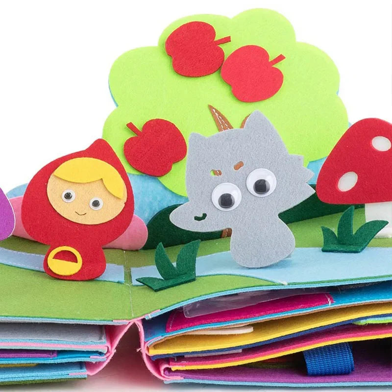 Montessori Felt Cloth Quiet Book