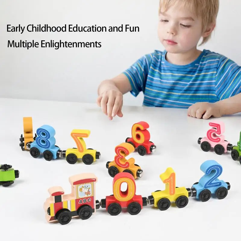 Number Train Toy - Early Education Counting & Calculation Blocks