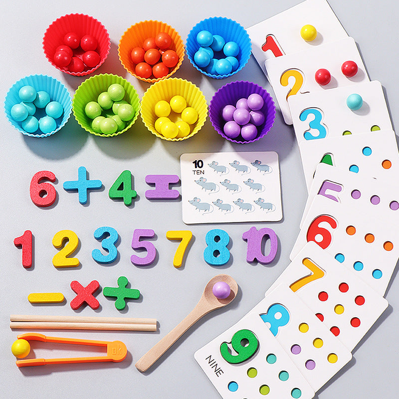 Montessori Math Tools: Digital Cognitive Puzzle