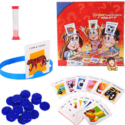 What Am I Cards Guessing Board Game Funny Gadgets Novelty Toys Children