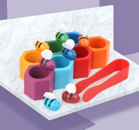 Interactive Bee Clip Game for Kids