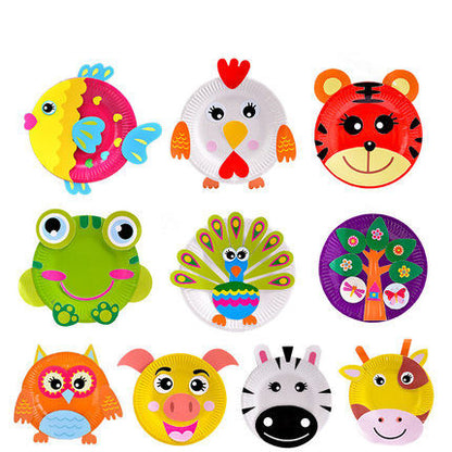 Animal Paper Plate Arts And Crafts Kit